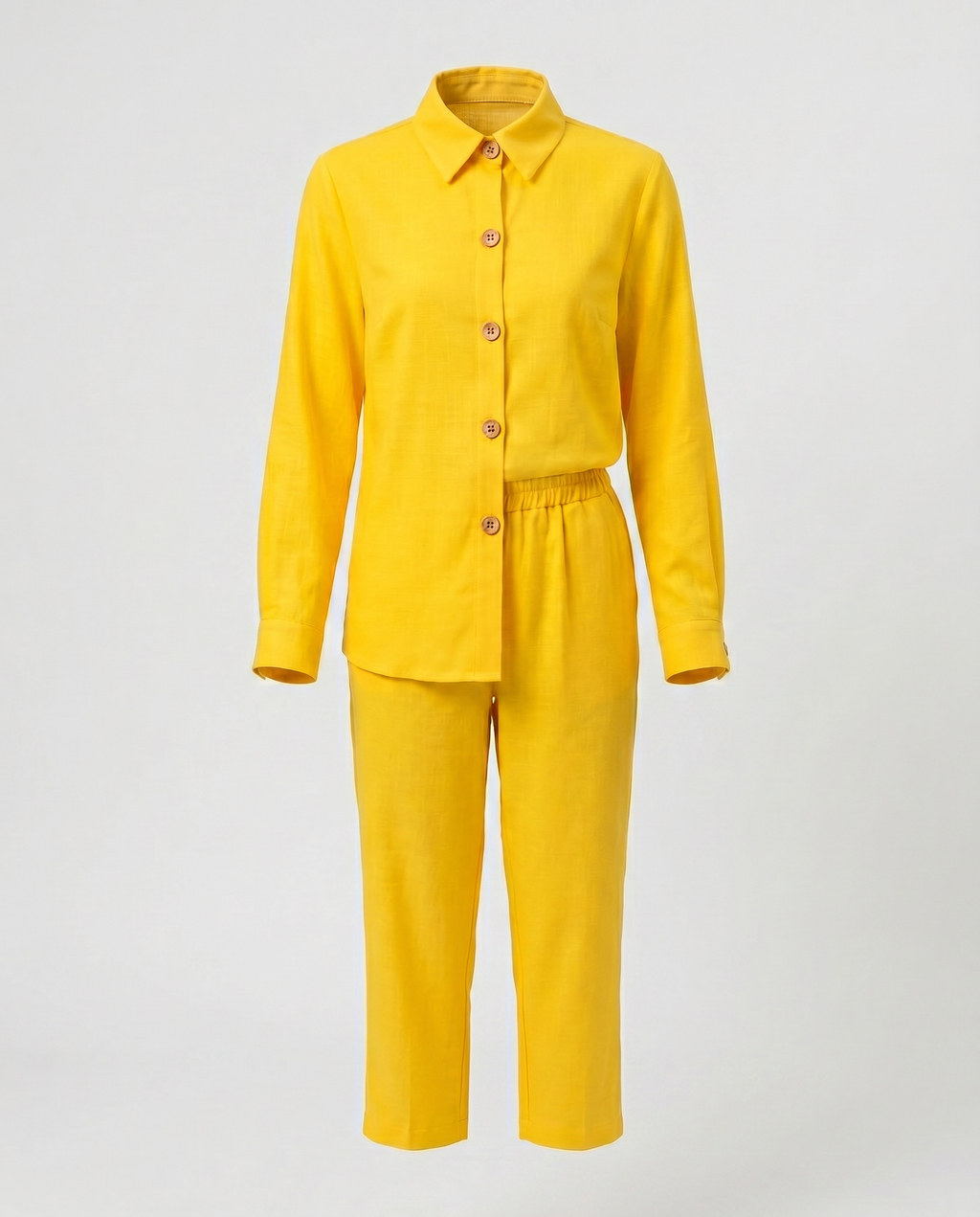 ROMAR linen touch co-ord set featuring a stylish jacket and matching trousers, perfect for casual or semi-formal wear.