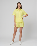 Soleil Linen Shirt & Shorts Co-ord Set