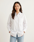 Romar Atelier oversized cotton shirt, stylish casual top with a relaxed fit and button-front design, perfect for everyday wear.